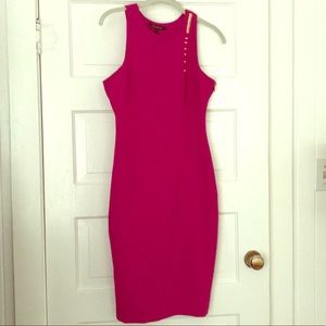 Rachel Roy petunia sleeveless sculpted dress